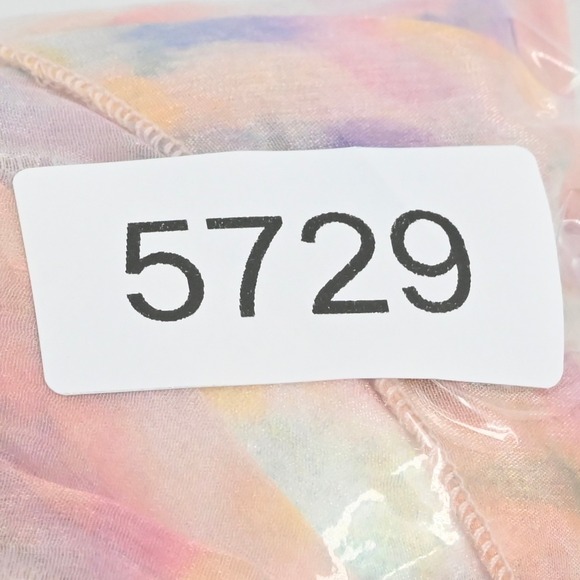 Maya Puff Sleeve Organza Mini Dress Size 8 Pastel Multi Floral Tiered Fairycore - Picture 15 of 15